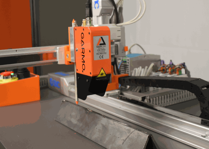 Garmo Instruments GarLine seam tracking laser sensor automated robotic welding products sensors GarLine PLC fillet M seam