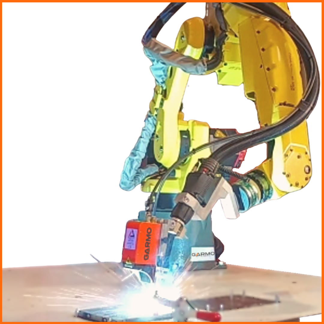 Garmo Instruments GarLine seam tracking laser sensor automated robotic welding products sensors GarLine R weld robot Fanuc