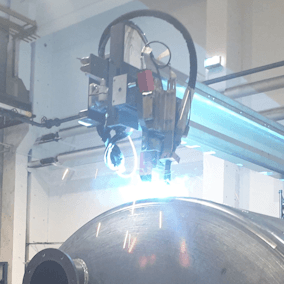 Garmo Instruments GarLine seam tracking laser sensor automated robotic welding GarLine PLC hard automation weld