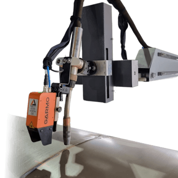 Garmo Instruments GarLine seam tracking laser sensor automated robotic welding applications