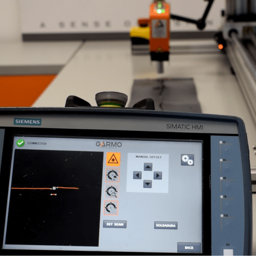 GarLine PLC laser seam tracking welding sensor Garmo Instruments
